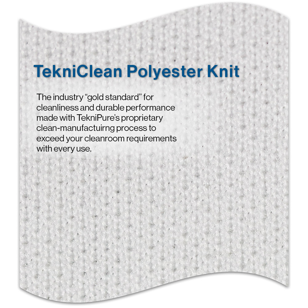TekniClean Polyester Knit Material