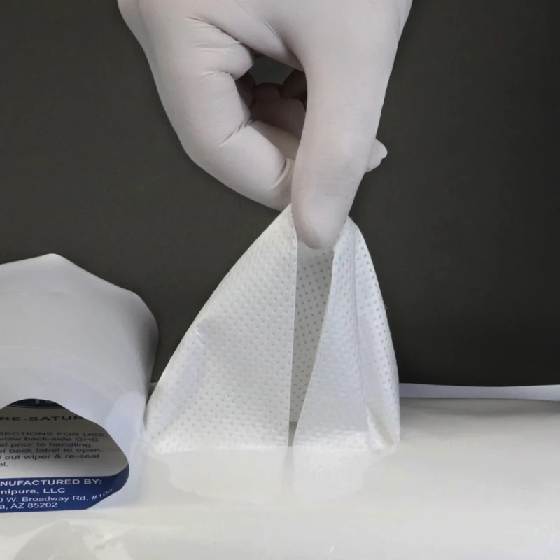 TekniZorb Meltblown Polypropylene Wiper Usage