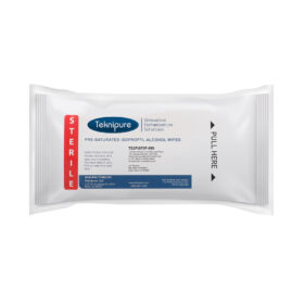 TekniSat Sterile 70% IPA 9" x 9" Pre-saturated Wipes, Pouched (TS2PUI70P-99S)