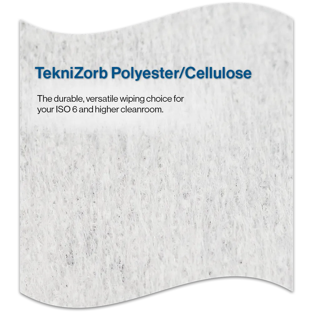 TekniZorb Polyester Cellulose Wipers - Material D