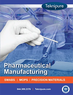 Swabs and Mops for Pharmaceutical Manufacturing