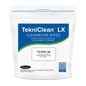 TekniClean LX Polyester Knit Wipers, 26" x 26": TC1PS1-26