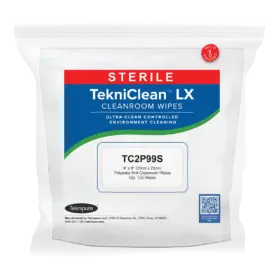 Sterile TekniClean LX Polyester Knit Wipers, 9