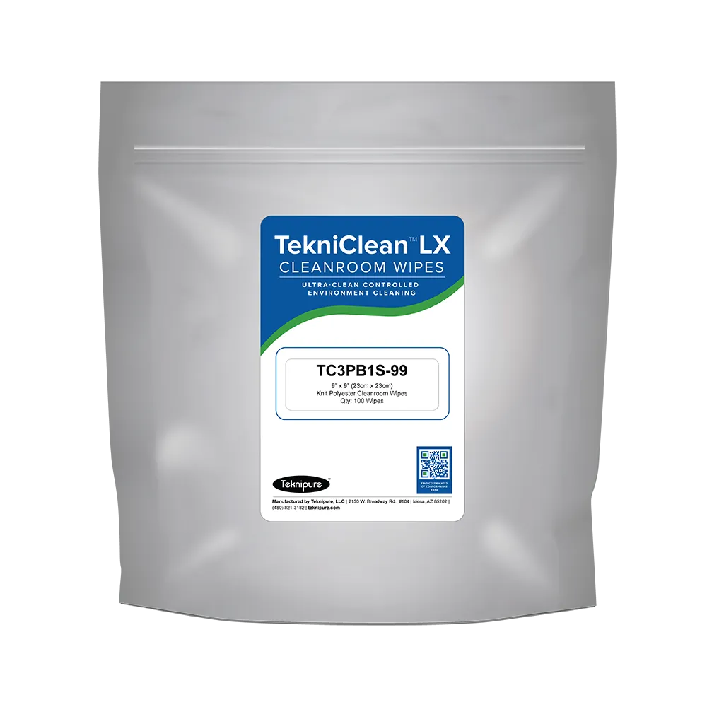 TekniClean LX Cleanroom Wipers: TC3PB1S-99