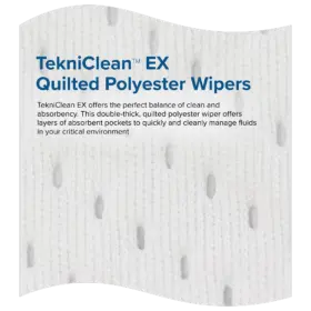 TekniClean EX Polyester Knit Wipers Swatch