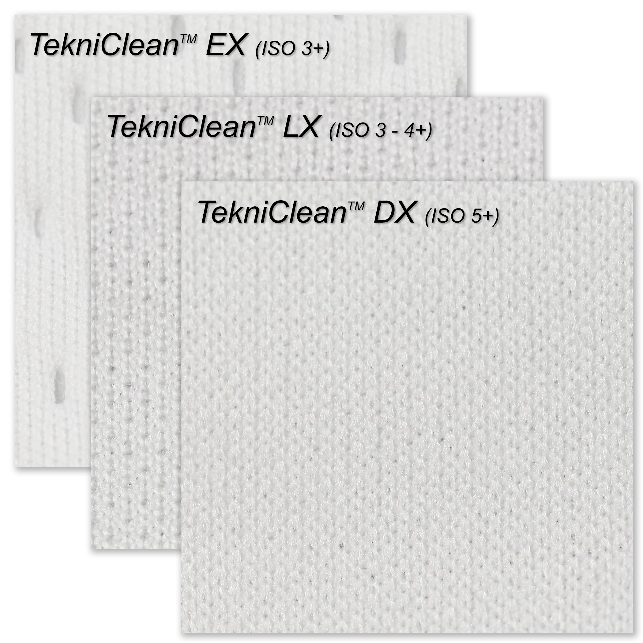 TekniClean Polyester Knit Wipers Family