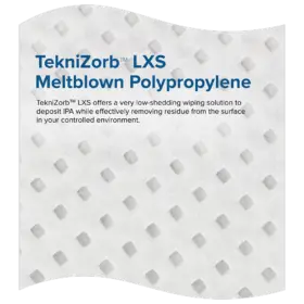 TekniZorb LXS Meltblown Polypropylene Swatch