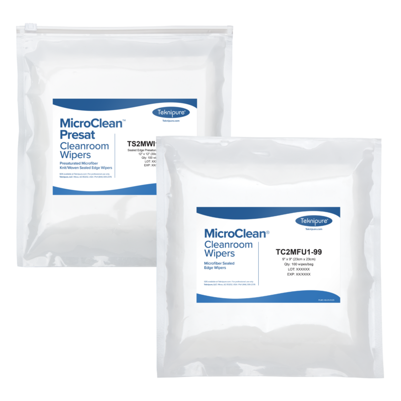 MicroClean™ Microfiber Sealed Edge Wipers