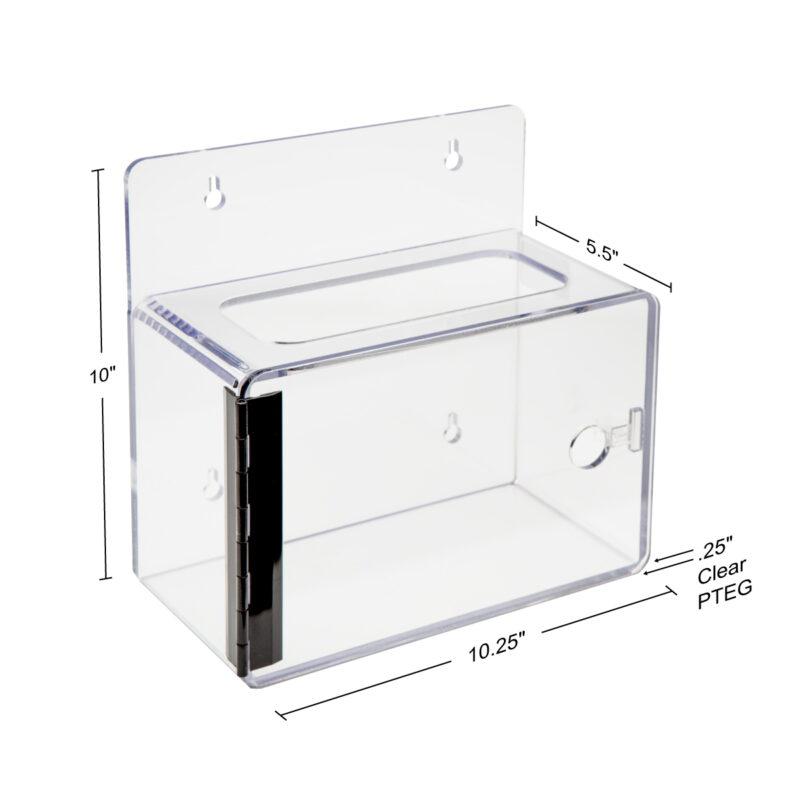 Wiper Dispenser with Dimensions