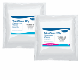 TekniClean® 2Ply Polyester Knit Sealed Edge Wipers