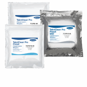 TekniClean® Pro Polyester Knit Sealed Border Wipers