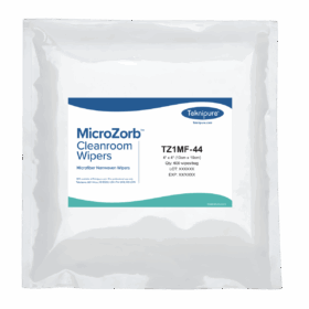 MicroZorb™ Microfiber Nonwoven Cleanroom Wipers, 4"x4"