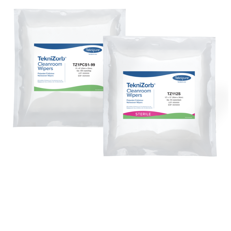 TekniZorb® Polyester/Cellulose Non-Woven Wipers