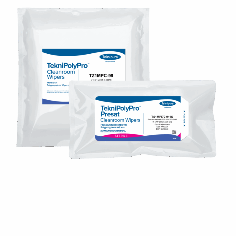TekniPolyPro™ Presat Meltblown Polypropylene Wipers