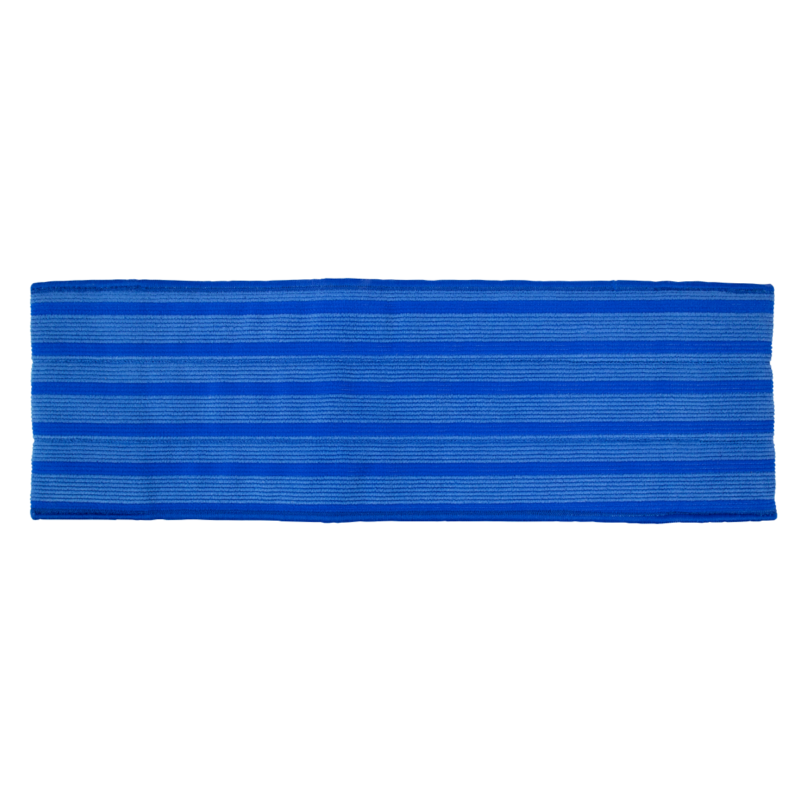 TekniMop™ Microfiber Knit Pocket Mop Cover, 5"x16", Blue