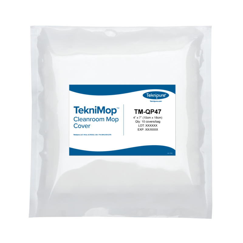 TekniMop™ 2Ply Polyester Pocket Mop Cover 4″x7″