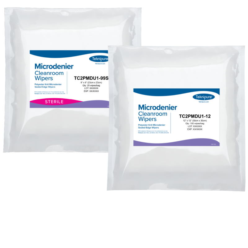 Microdenier Polyester Sealed Edge Wipers